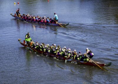 Los Angeles Pink Dragons dragon boat breast cancer survivors races