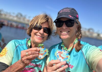 Los Angeles Pink Dragons medals