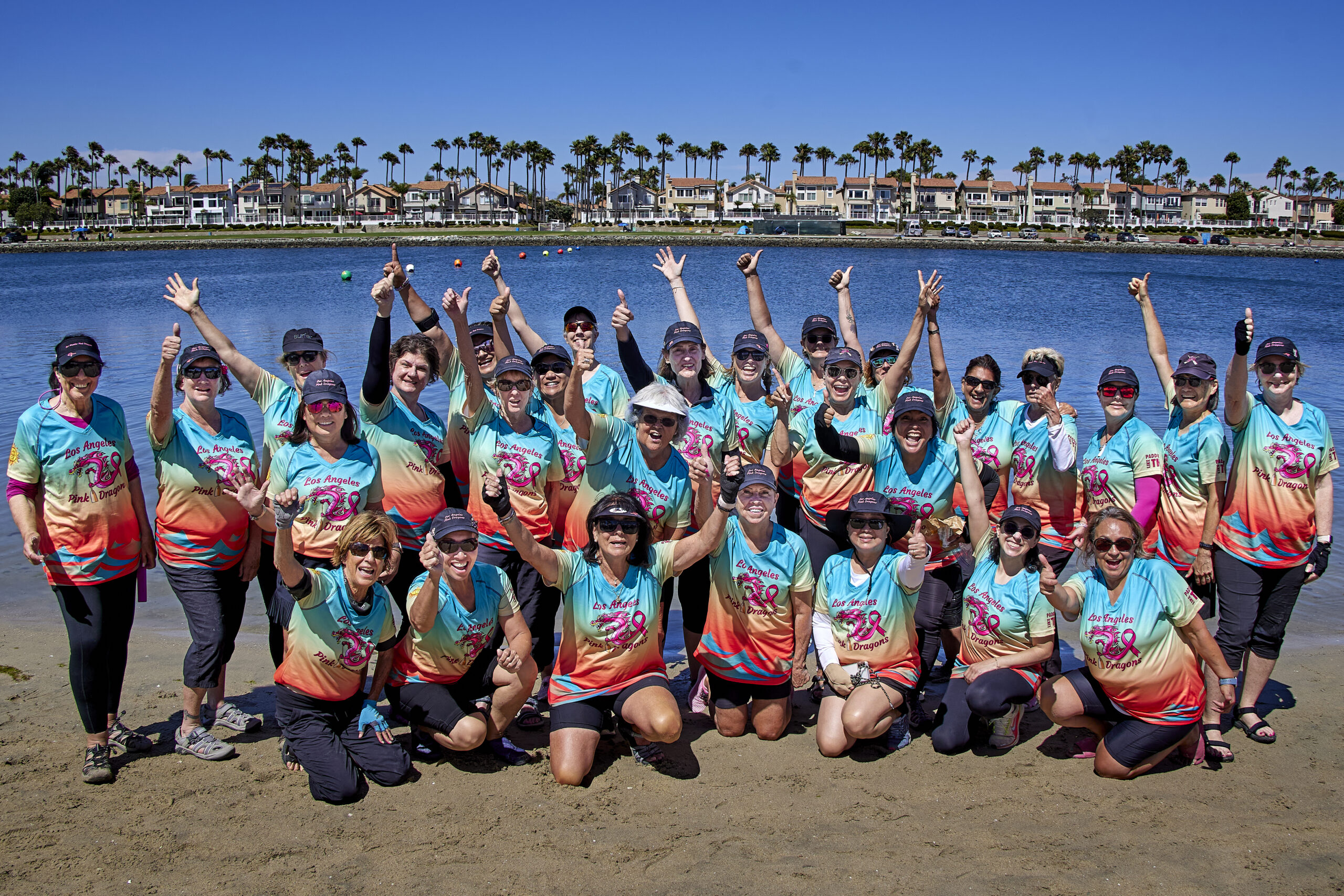 Los Angeles Pink Dragons Team Picture 2025 Los Angeles Pink Dragons Team Picture 2025