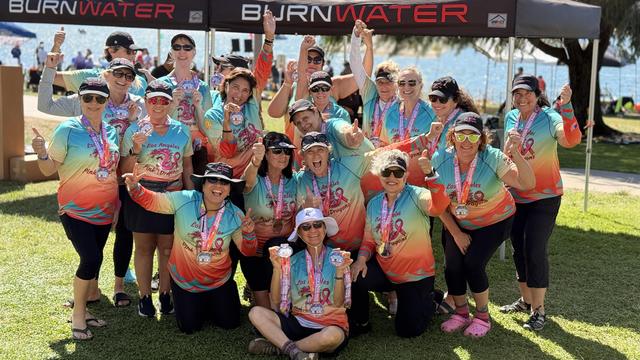 donate los angeles Pink Dragons